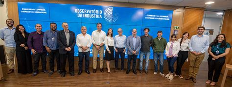 Observatório da Indústria Observatório da Indústria recebe executivos