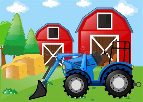 Farm Tractor Clip Art Stock Illustrations – 428 Farm Tractor Clip Art ...