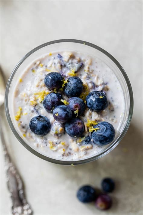 Blueberry Lemon Overnight Oats Clean And Delicious