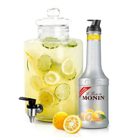 Monin Fruit Puree Yuzu 1L Cooksmill