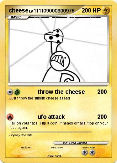 Pokémon Cheese 453 453 Throw The Cheese My Pokemon Card