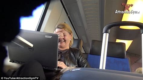 AttractionGymTV Video Shows Train Passengers Laugh As Porn Is Played Through Man S Laptop
