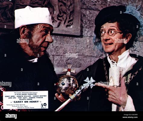 CARRY ON HENRY CHARLES HAWTREY, SID JAMES Date: 1971 Stock Photo - Alamy