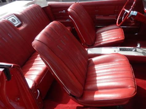 1966 Chevrolet Impala Ss Convertible Regal Red With Red Interior