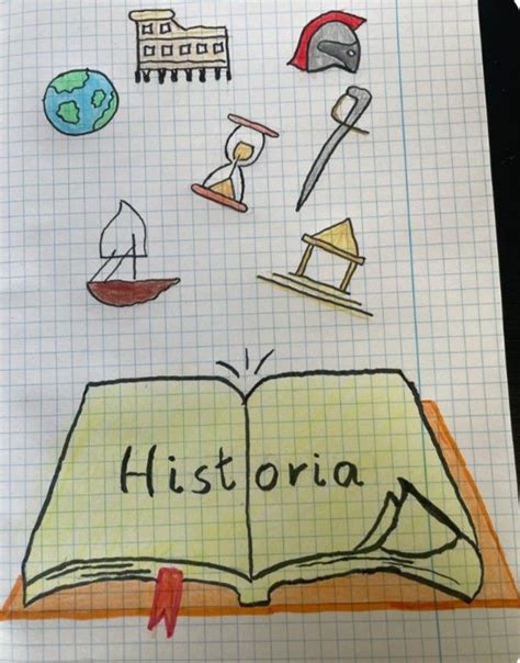 Pierwsza Strona Od Zeszytu Do Histori Idee Per Disegnare Copertina