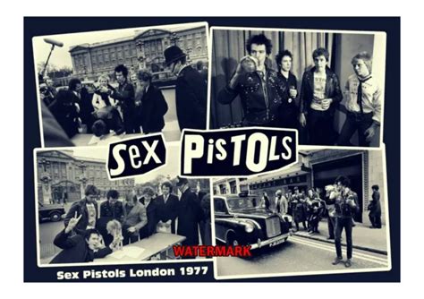 The Sex Pistols Poster Print A Punk Rock Punk Picclick Uk