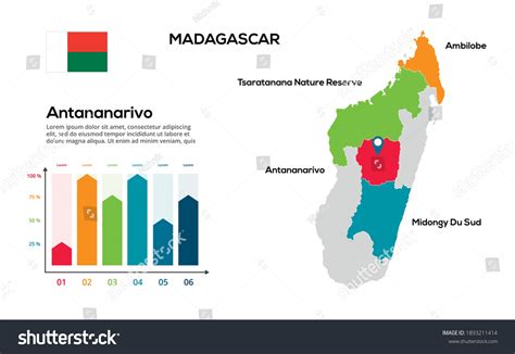 Madagascar Map Image Global Map Form Stock Vector (Royalty Free ...