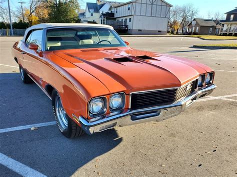 1972 Buick Gs Stage 1 Gran Sport Zone Convertible For Sale Buick Gran