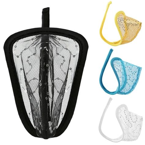 Sexy Men See Through Sheer Mesh C String Panty Lingerie Thong Briefs Underwear Picclick Ca