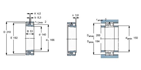 Подшипники NN3028 NN3028K NN3028TN NN3028KTN 3182128 купить в Москве по ...