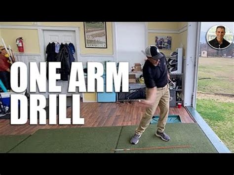 One Handed Swing Drill Youtube