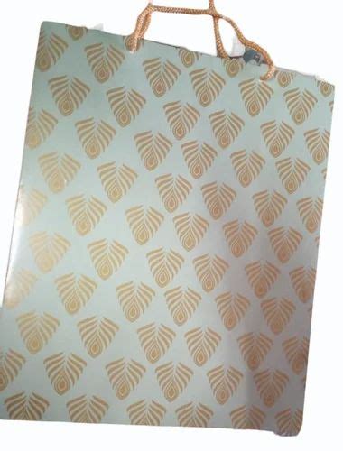 White Base Printed Paper Gift Bag Capacity Kg At Rs Piece In Pune