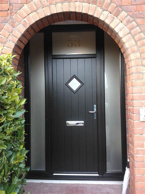 black Solidor Timber Composite Door #compositedoors #blackcompositedoor ...