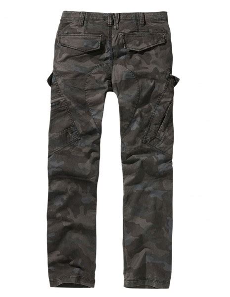 Brandit Adventure Slim Fit Planinarske Outdoor Hlače Dark Camo 9470