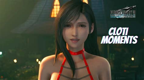 Ff7 Remake Red Hot Tifa And Cloud Moments 4k Uhd Youtube