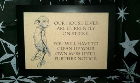 Harry Potter Dobby A4 Framed Pictures - Must Have For All Fans - Dobby ...