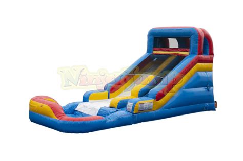 14ft Slide 'N Splash Single Slide Pool - AZbouncePro.com