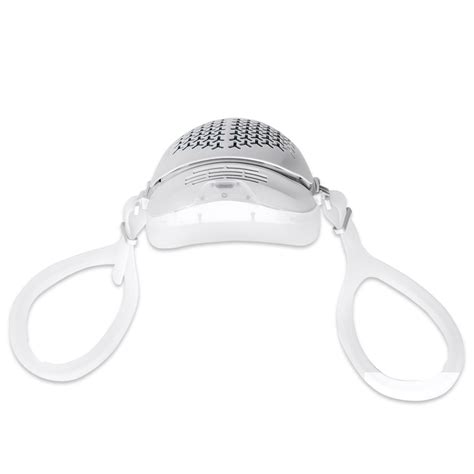 The Electronic HEPA Filtering Face Mask - Hammacher Schlemmer