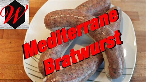 Mediterrane Bratwurst Einfach Und Lecker 4K Video YouTube