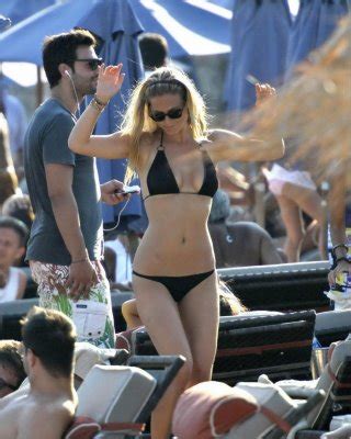 Bar Refaeli Busty Wearing Black Bikini On A Beach In Greece Porn Pictures Xxx Photos Sex