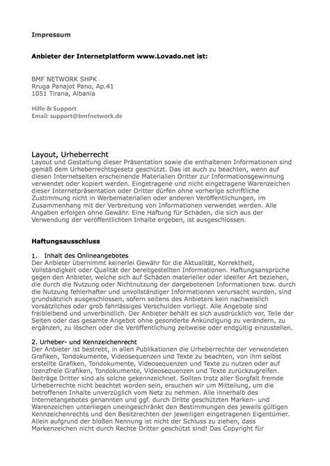 Impressum