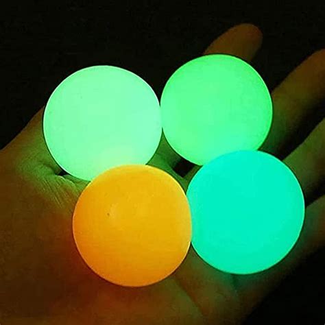 Marlbside Ceiling Sticky Balls Glow Squishy Stress Balls Gobbles