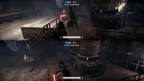 Star Wars Battlefront Ii Split Screen Playing With My Cousin Youtube