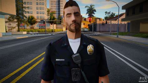 Police Officer Skin Para Gta San Andreas