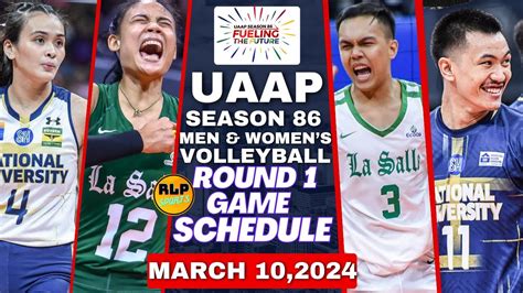 UAAP VOLLEYBALL GAME SCHEDULE UAAP SEASON 86 MEN WOMEN S VOLLEYBALL