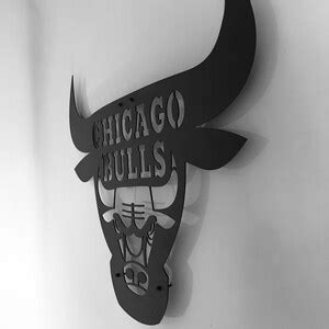 Chicago Bulls Led Sign, Chicago Bulls Neon Sign, Led Lighted Metal Wall ...