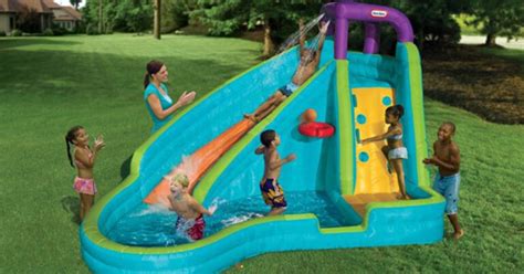 LITTLE TIKES SLAM 'N CURVE INFLATABLE WATER SLIDE ONLY $190.72 - The ...