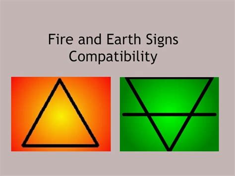 Deeper Understanding of Fire and Earth Signs Compatibility