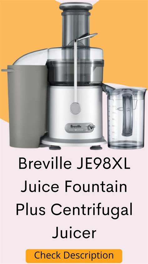 Breville Je98xl 2 Speed Juice Fountain Juicer Artofit