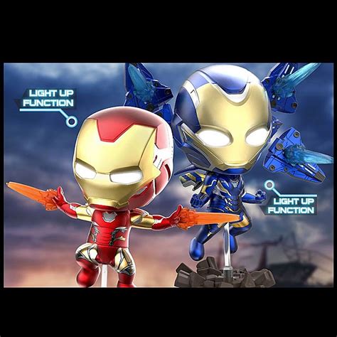 Hot Toys Avengers Endgame Iron Man Mark LXXXV Rescue Cosbaby S Bobble Head