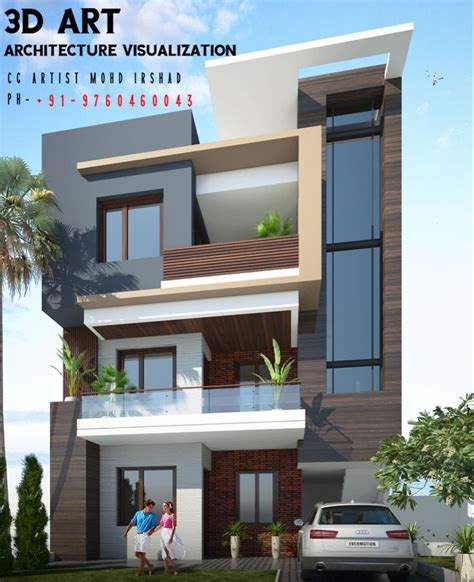 Freelance Architectural Designers 91 9760460043 Duplex House Design