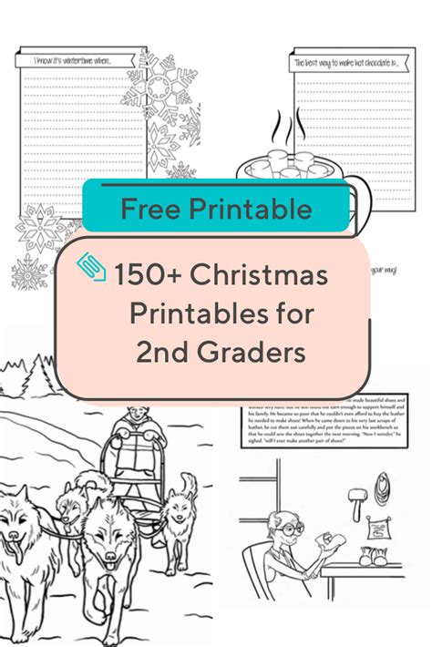 Christmas Worksheets For 2nd Grade