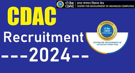 CDAC Recruitment 2024 ITI Diploma Graduate 16 Aug 2024 Last Date