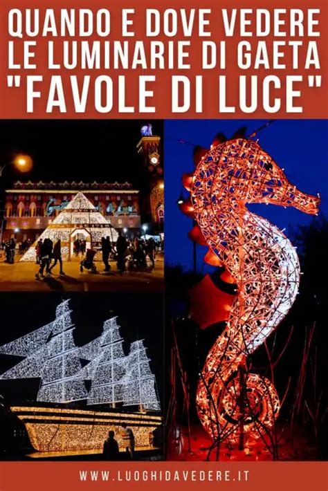 Visitare Gaeta A Natale Quando E Dove Vedere Le Luminarie Di Gaeta