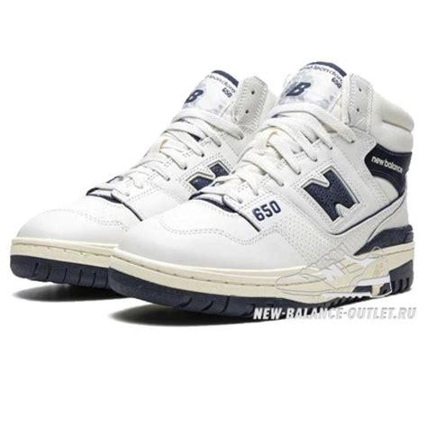 Кроссовки New Balance 650 Aime Leon Dore White/Navy – Купить кроссовки ...