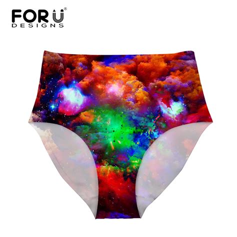 Forudesigns Sexy Bikinis Bottom Tankini Swimsuits Galaxy Space 3d