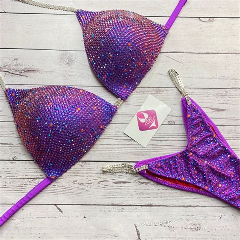 Bikini Fitnessbikini Competition IFBB Fitnessbikini Swimsuit Etsy