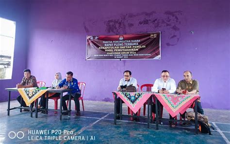 Pemdes Sido Mukti Adakan Kegiatan Rapat Pleno Terbuka Tahun 2024