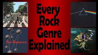 The Different Types Of Rock Music Popnable