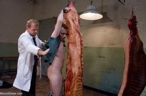 Horny Butcher Fucks His Tied Up Coworker In XXX Dessert Picture