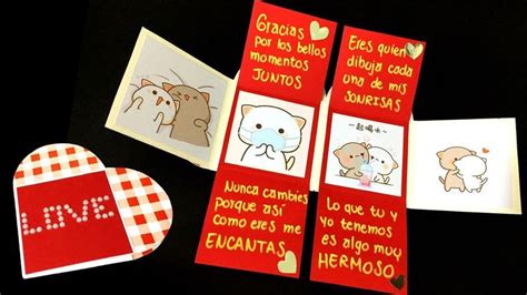 Tarjeta CORAZÓN expandible Tarjeta corazones Tarjetas de cumpleaños