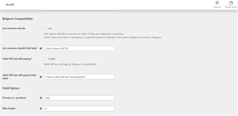 WooCommerce EU UK VAT Numbers Validation For B2B Sales