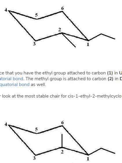 Which Is More Stable Cis 1 Ethyl 2 Methylcyclohexane Or Trans