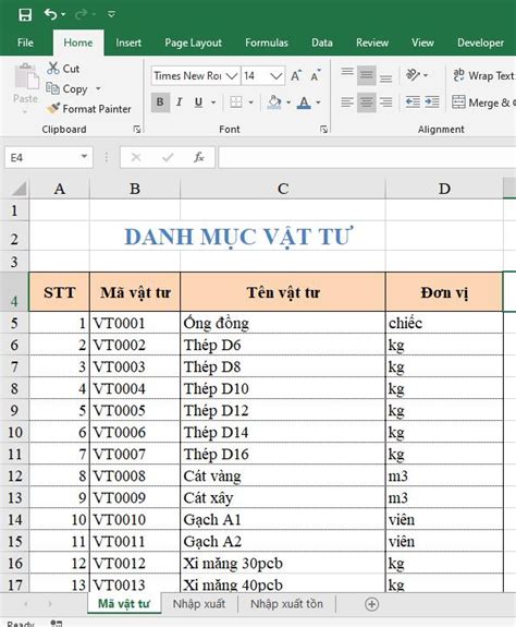 Mẫu bảng thống kê Excel cực chuẩn Hướng dẫn cách làm nhanh trong 5