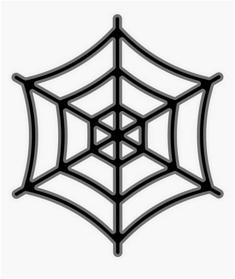 Spider Web Icon - Cut Out Printable Spider Web, HD Png Download - kindpng