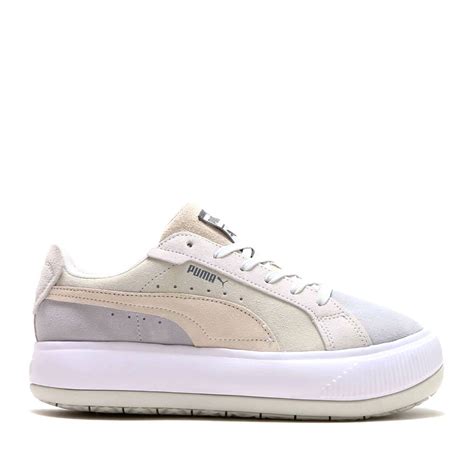 Puma Suede Mayu Raw Wns Vaporous Gray Puma White Nimbus Cloud Sp I